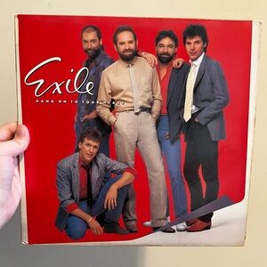 Exile 'Hang On to Your Heart' Vinyl Record